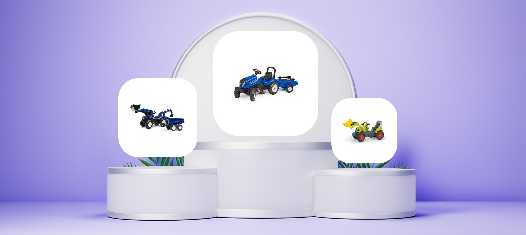 Så valde vi ut de bästa traktorerna för barn