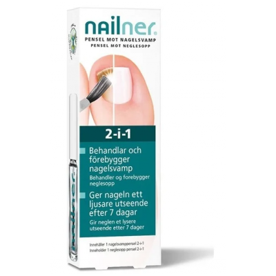 Nailner Pensel 2 i 1