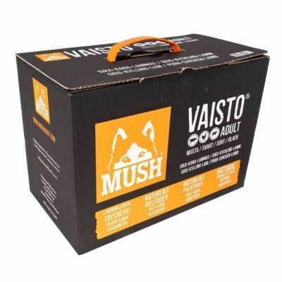 MUSH Vaisto® Svart Gris, Kyckling & Lamm 10 kg